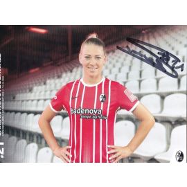 Autogramm Fussball (D) | SC Freiburg | 2022 | Samantha STEUERWALD