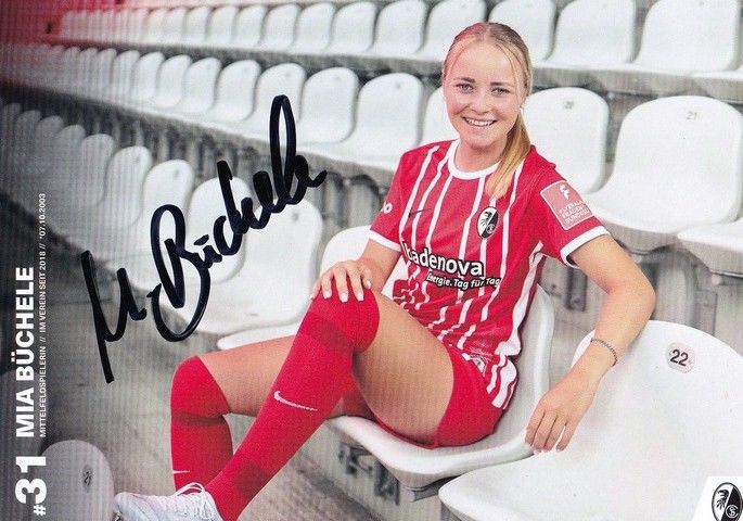 Autogramm Fussball (D) | SC Freiburg | 2022 | Mia BÜCHELE