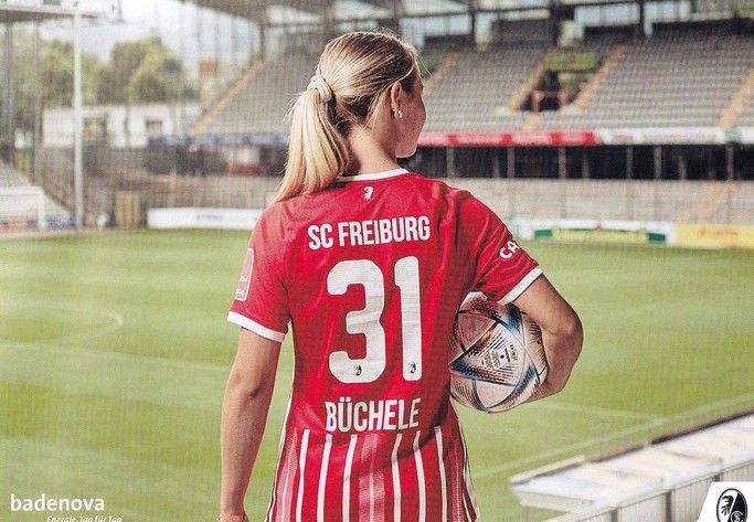 Autogramm Fussball (D) | SC Freiburg | 2022 | Mia BÜCHELE