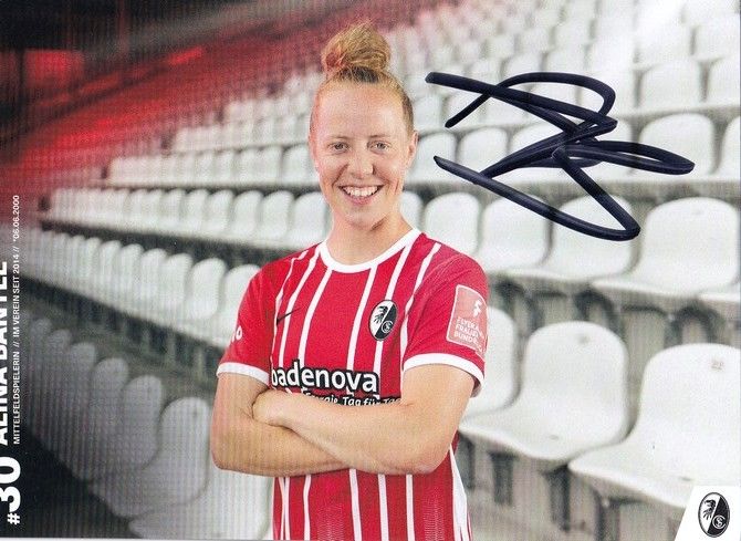Autogramm Fussball (D) | SC Freiburg | 2022 | Alina BANTLE