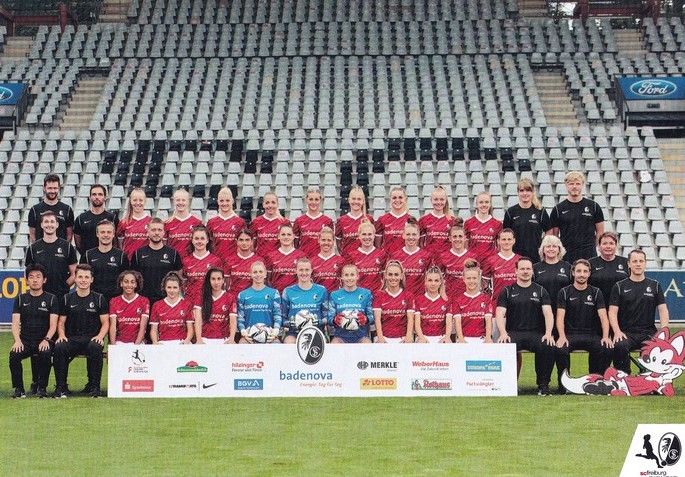 Mannschaftskarte Fussball (D) | SC Freiburg | 2021