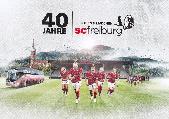 Mannschaftskarte Fussball (D) | SC Freiburg | 2021