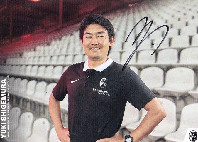 Autogramm Fussball (D) | SC Freiburg | 2022 | Yuki SHIGEMURA