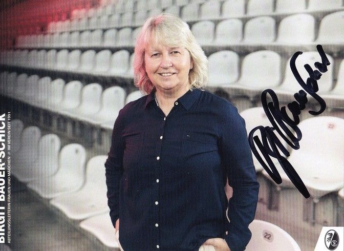 Autogramm Fussball (D) | SC Freiburg | 2022 | Birgit BAUER-SCHICK