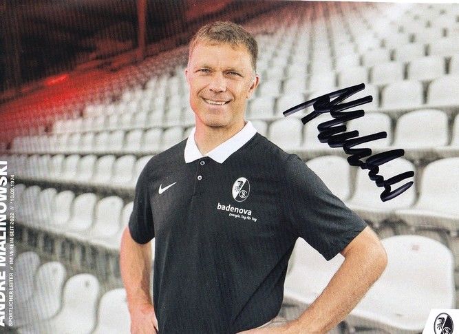 Autogramm Fussball (D) | SC Freiburg | 2022 | Andre MALINOWSKI