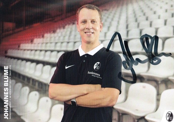 Autogramm Fussball (D) | SC Freiburg | 2022 | Johannes BLUME