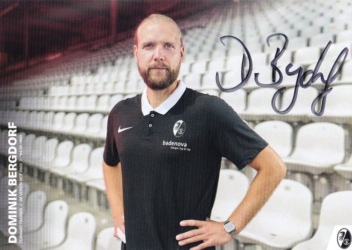 Autogramm Fussball (D) | SC Freiburg | 2022 | Dominik BERGDORF