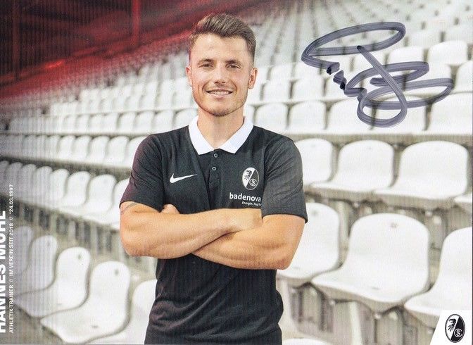Autogramm Fussball (D) | SC Freiburg | 2022 | Hannes MÜHL