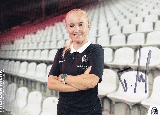 Autogramm Fussball (D) | SC Freiburg | 2022 | Theresa MERK