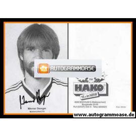 Autogramm Fussball | SG Wattenscheid 09 | 1987 | Werner STEEGER