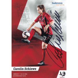 Autogramm Fussball (D) | SC Freiburg | 2019 | Carolin SCHIEWE