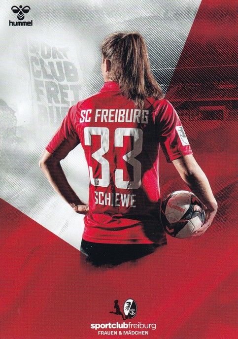 Autogramm Fussball (D) | SC Freiburg | 2019 | Carolin SCHIEWE