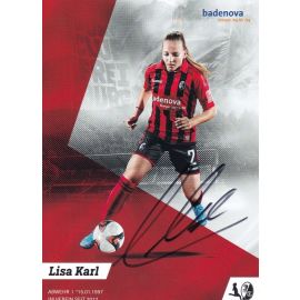 Autogramm Fussball (D) | SC Freiburg | 2019 | Lisa KARL