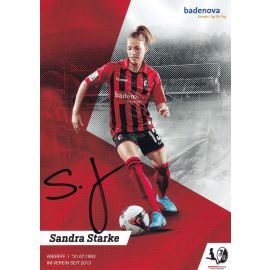 Autogramm Fussball (D) | SC Freiburg | 2019 | Sandra STARKE