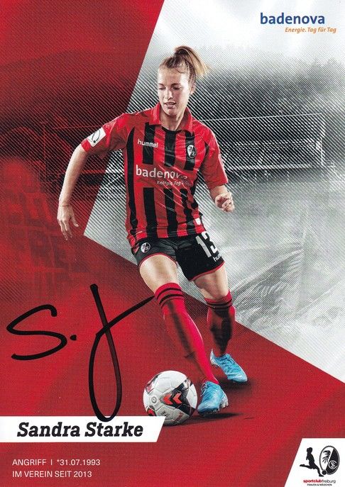 Autogramm Fussball (D) | SC Freiburg | 2019 | Sandra STARKE