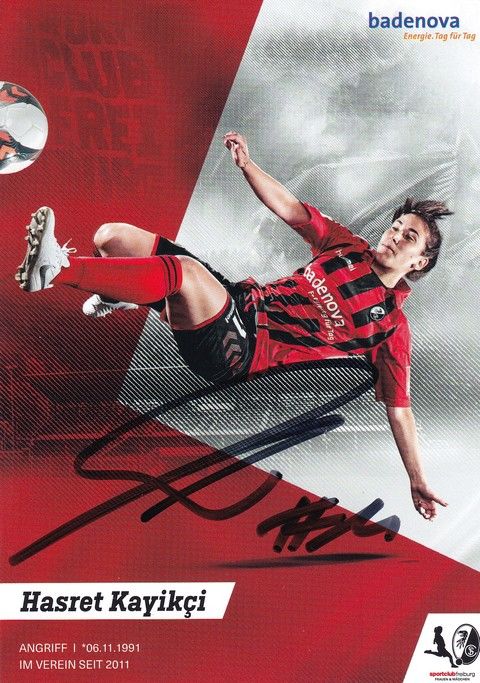 Autogramm Fussball (D) | SC Freiburg | 2019 | Hasret KAYIKCI