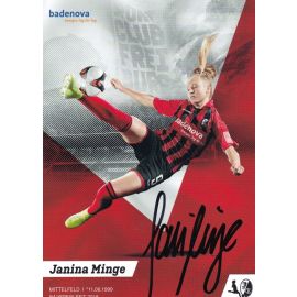 Autogramm Fussball (D) | SC Freiburg | 2019 | Janina MINGE