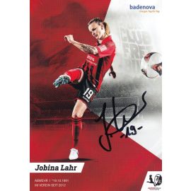 Autogramm Fussball (D) | SC Freiburg | 2019 | Jobina LAHR