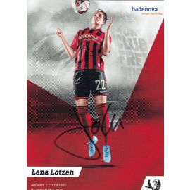 Autogramm Fussball (D) | SC Freiburg | 2019 | Lena LOTZEN