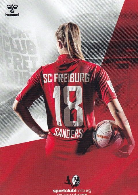 Autogramm Fussball (D) | SC Freiburg | 2019 | Stefanie SANDERS