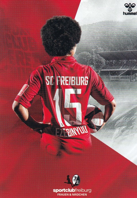 Autogramm Fussball (Damen) | SC Freiburg | 2019 | Victoria EZEBINYUO
