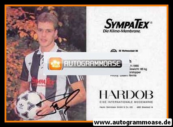 Autogramm Fussball | SG Wattenscheid 09 | 1990 | Jörg BACH