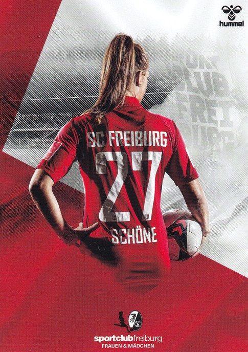 Autogramm Fussball (Damen) | SC Freiburg | 2019 | Clara SCHÖNE