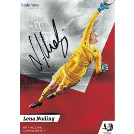 Autogramm Fussball (D) | SC Freiburg | 2019 | Lena NUDING