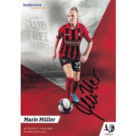 Autogramm Fussball (Damen) | SC Freiburg | 2019 | Marie MÜLLER