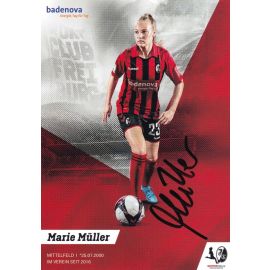 Autogramm Fussball (D) | SC Freiburg | 2019 | Marie MÜLLER