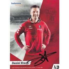 Autogramm Fussball (D) | SC Freiburg | 2019 | Daniel KRAUS