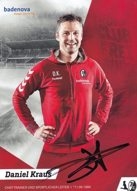 Autogramm Fussball (D) | SC Freiburg | 2019 | Daniel KRAUS