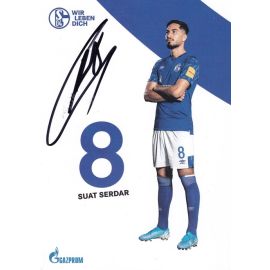 Autogramm Fussball | FC Schalke 04 | 2019 | Suat SERDAR