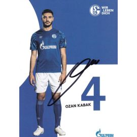 Autogramm Fussball | FC Schalke 04 | 2019 | Ozan KABAK