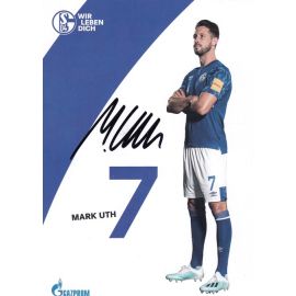 Autogramm Fussball | FC Schalke 04 | 2019 | Mark UTH