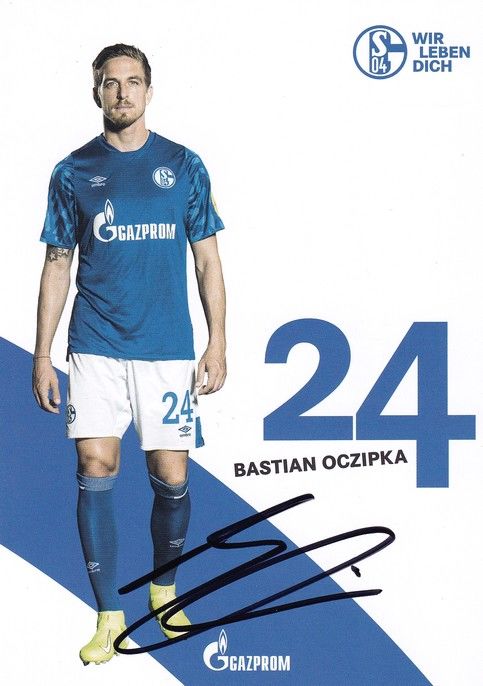 Autogramm Fussball | FC Schalke 04 | 2019 | Bastian OCZIPKA