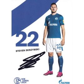 Autogramm Fussball | FC Schalke 04 | 2019 | Steven SKRZYBSKI