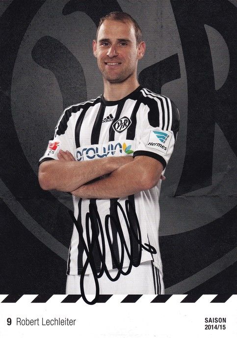 Autogramm Fussball | VfR Aalen | 2014 | Robert LECHLEITER
