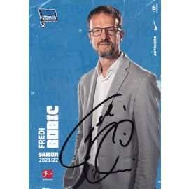 Autogramm Fussball | Hertha BSC Berlin | 2021 | Fredi BOBIC