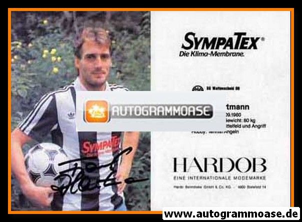 Autogramm Fussball | SG Wattenscheid 09 | 1990 | Frank HARTMANN