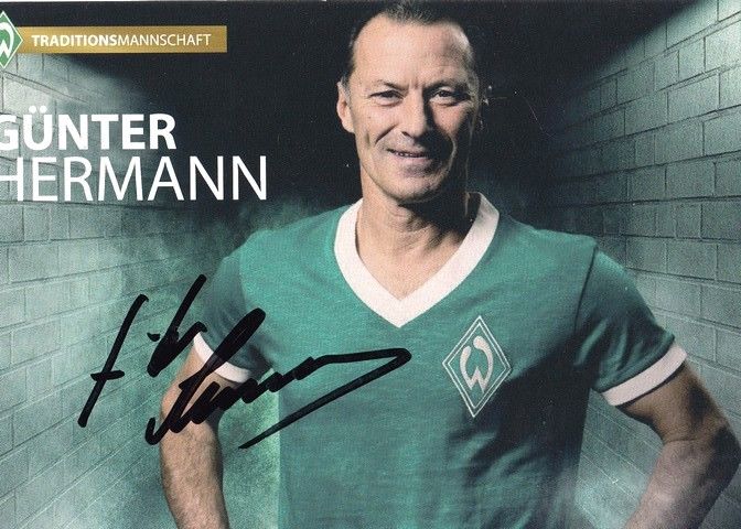 Autogramm Fussball | SV Werder Bremen | 2010er TM | Günter HERMANN