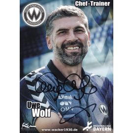 Autogramm Fussball | SV Wacker Burghausen | 2015 | Uwe WOLF