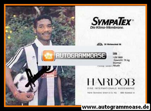 Autogramm Fussball | SG Wattenscheid 09 | 1990 | Ali IBRAHIM