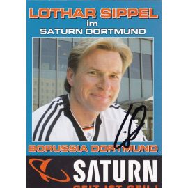 Autogramm Fussball | DFB | 2000er | Lothar SIPPEL (Portrait Color) Saturn