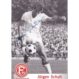 Autogramm Fussball | Fortuna Düsseldorf | 1960er Retro | Jürgen SCHULT (Legenden)