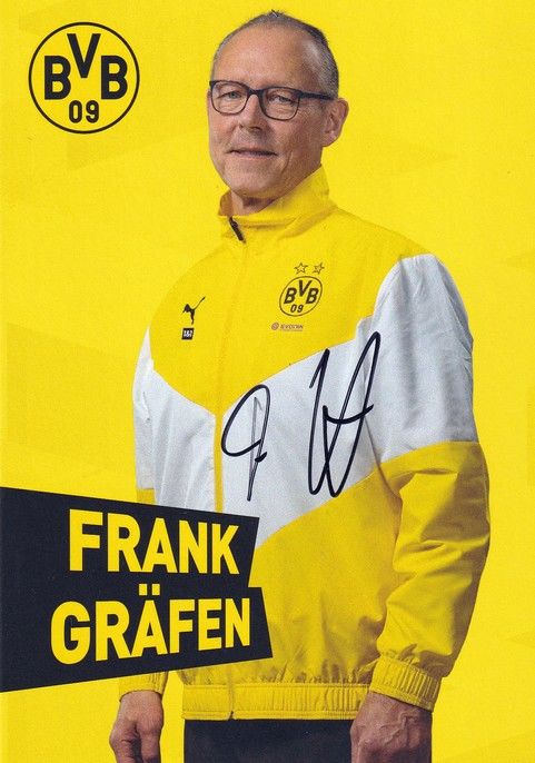 Autogramm Fussball | Borussia Dortmund | 2021 | Frank GRÄFEN