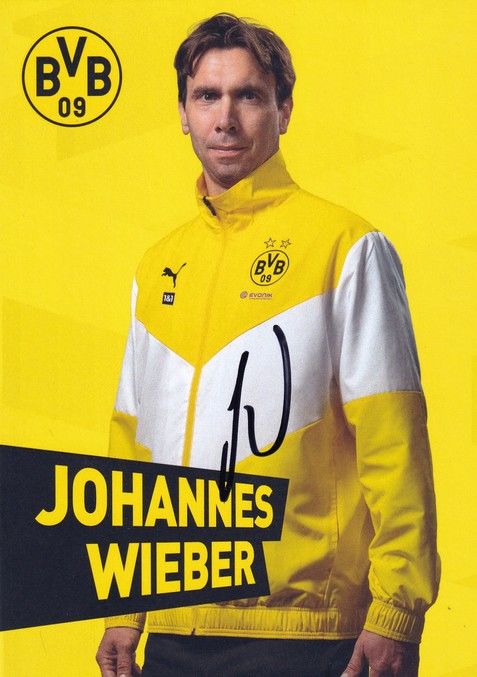 Autogramm Fussball | Borussia Dortmund | 2021 | Johannes WIEBER