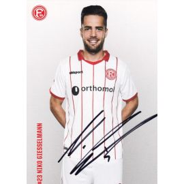 Autogramm Fussball | Fortuna Düsseldorf | 2017 | Niko GIESSELMANN