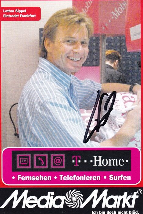Autogramm Fussball | DFB | 2000er | Lothar SIPPEL (Portrait Color) MediaMarkt
