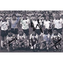 Mannschaftsfoto Fussball | DFB | 1980 EM + 10 AG